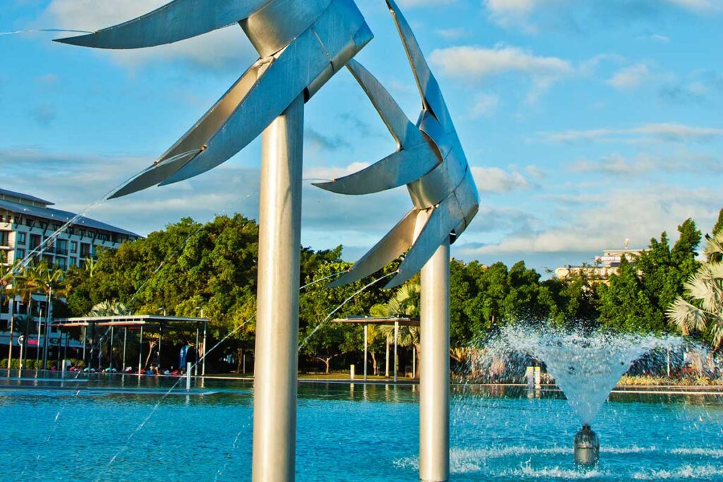 Esplanade in Cairns - Queensland