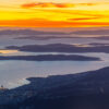 Hobart view from Mount Wellington